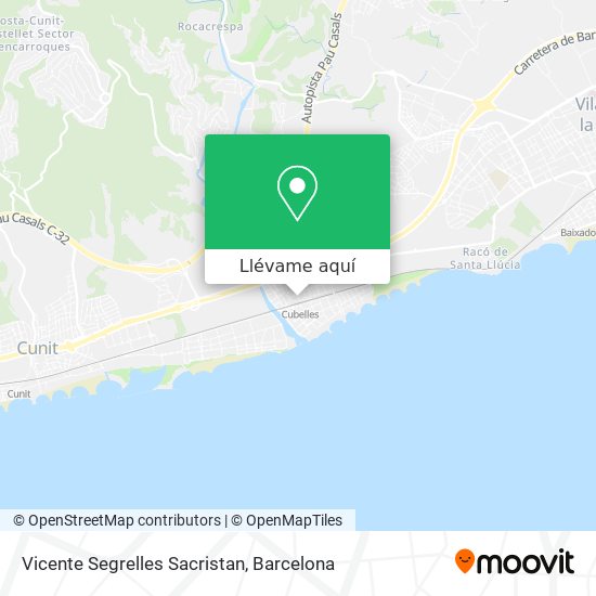 Mapa Vicente Segrelles Sacristan