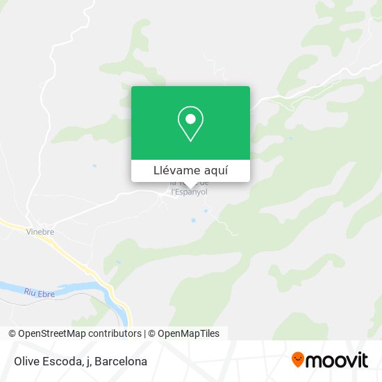 Mapa Olive Escoda, j