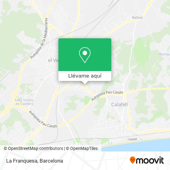 Mapa La Franquesa