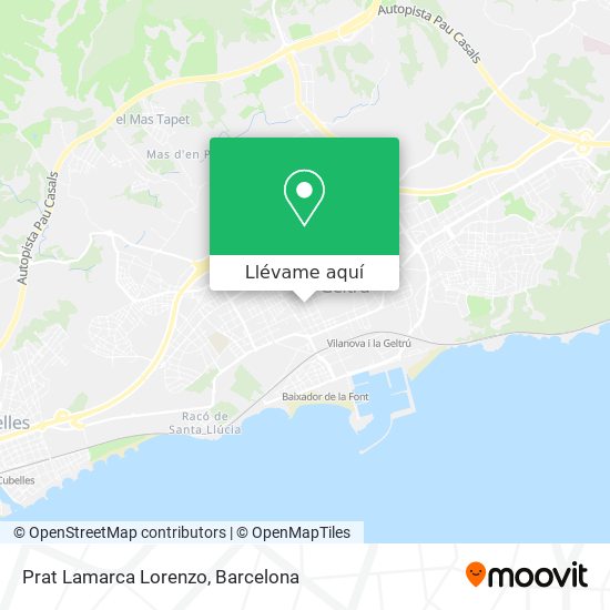 Mapa Prat Lamarca Lorenzo