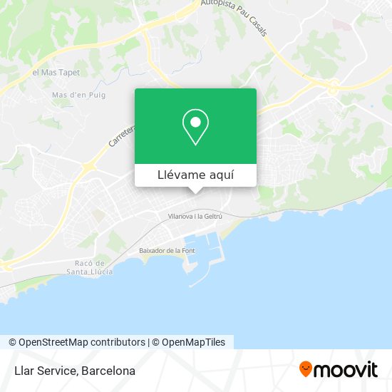 Mapa Llar Service