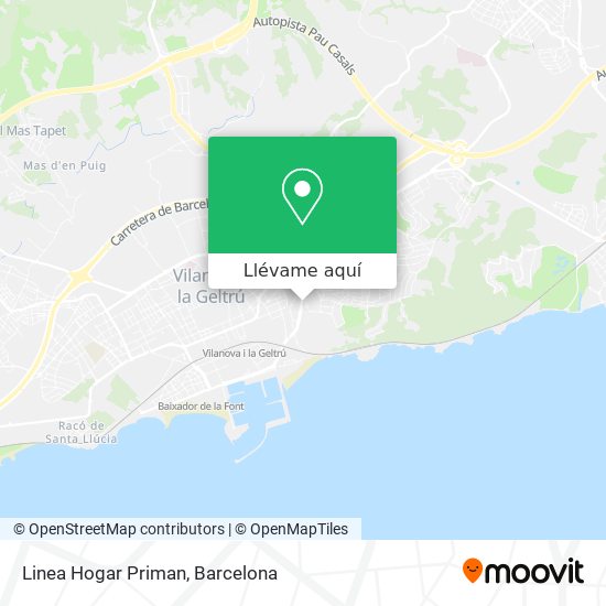 Mapa Linea Hogar Priman