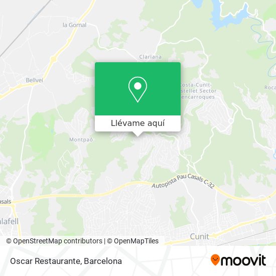 Mapa Oscar Restaurante