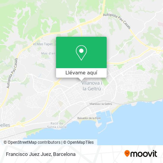 Mapa Francisco Juez Juez
