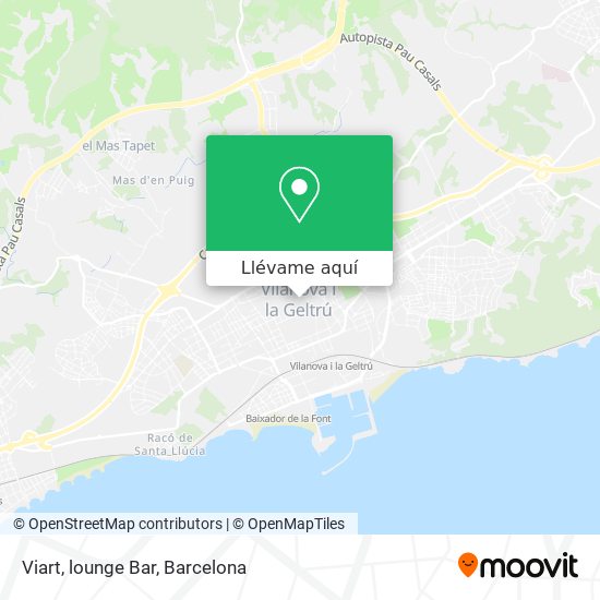 Mapa Viart, lounge Bar