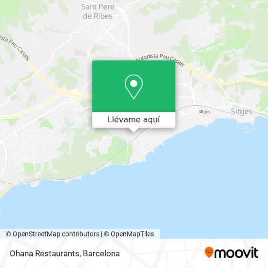 Mapa Ohana Restaurants