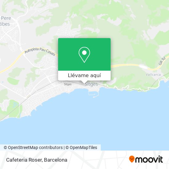 Mapa Cafeteria Roser
