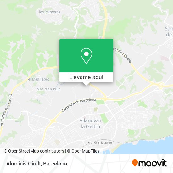 Mapa Aluminis Giralt