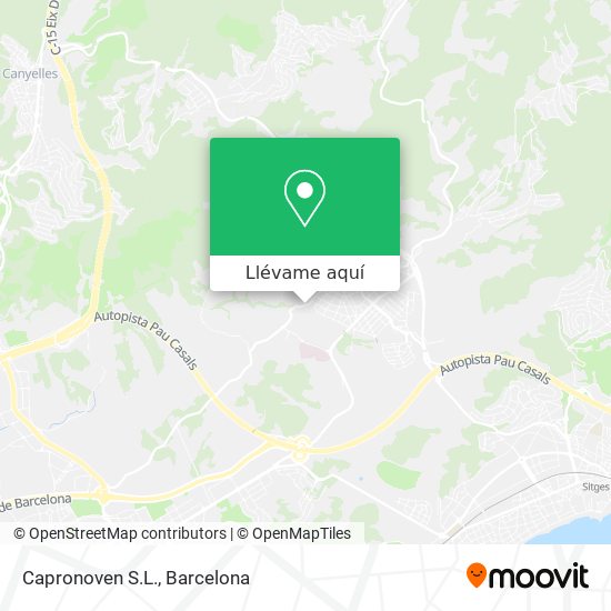 Mapa Capronoven S.L.