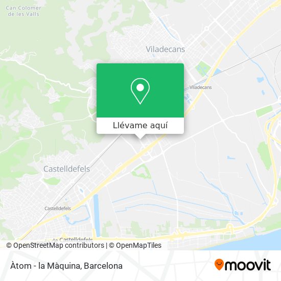 Mapa Àtom - la Màquina