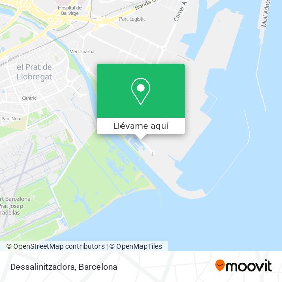 Mapa Dessalinitzadora