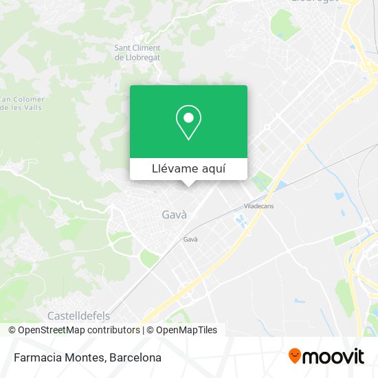 Mapa Farmacia Montes