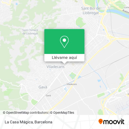 Mapa La Casa Mágica