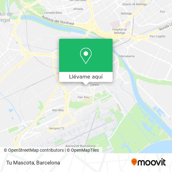 Cómo llegar a Mascota en El Prat De en Metro, Autobús, o Tranvía?