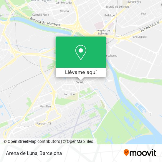 Mapa Arena de Luna