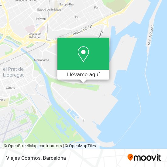 Mapa Viajes Cosmos