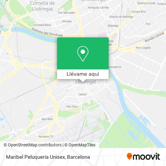 Mapa Maribel Peluquería Unisex