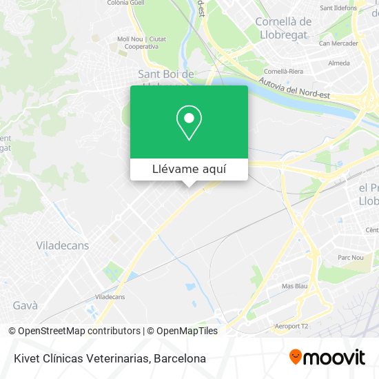 Mapa Kivet Clínicas Veterinarias