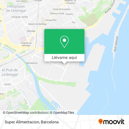 Mapa Super Alimentacion