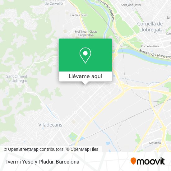 Mapa Ivermi Yeso y Pladur