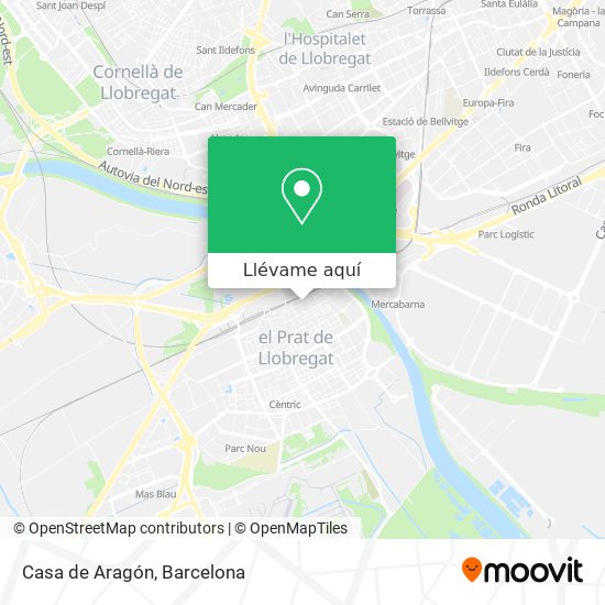 Mapa Casa de Aragón