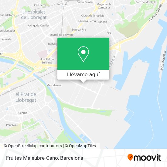 Mapa Fruites Maleubre-Cano