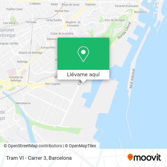 Mapa Tram VI - Carrer 3