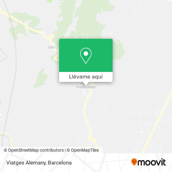 Mapa Viatges Alemany