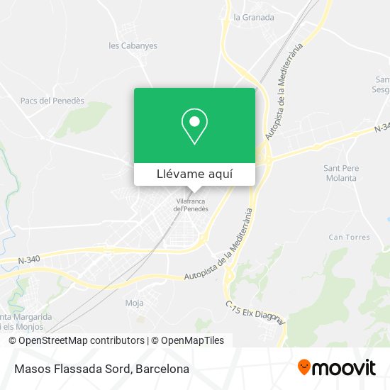 Mapa Masos Flassada Sord