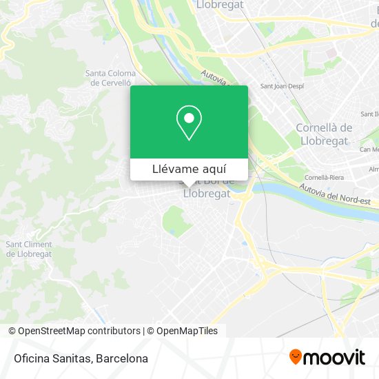 Mapa Oficina Sanitas