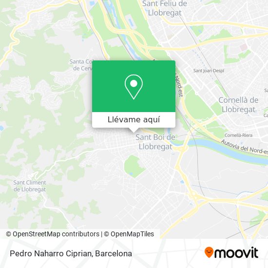 Mapa Pedro Naharro Ciprian