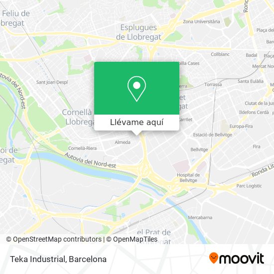 Mapa Teka Industrial
