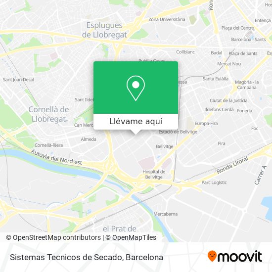 Mapa Sistemas Tecnicos de Secado
