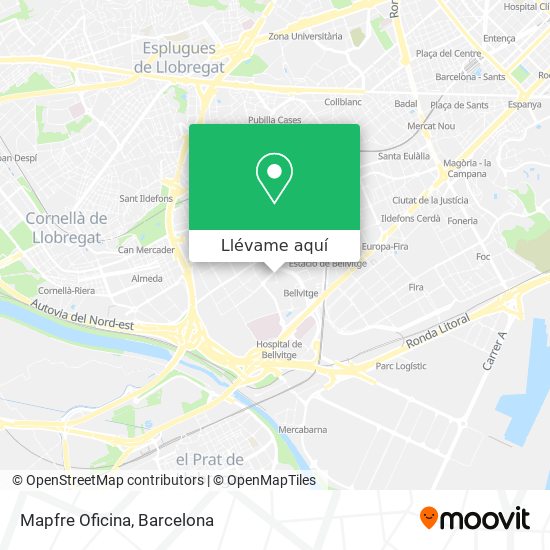 Mapa Mapfre Oficina