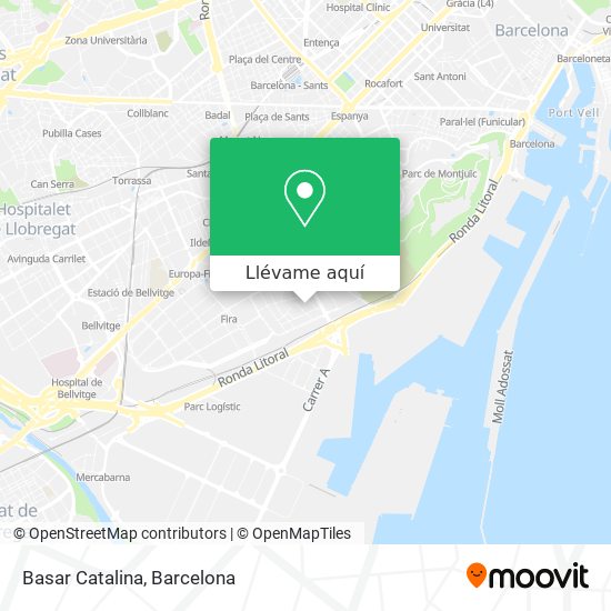 Mapa Basar Catalina