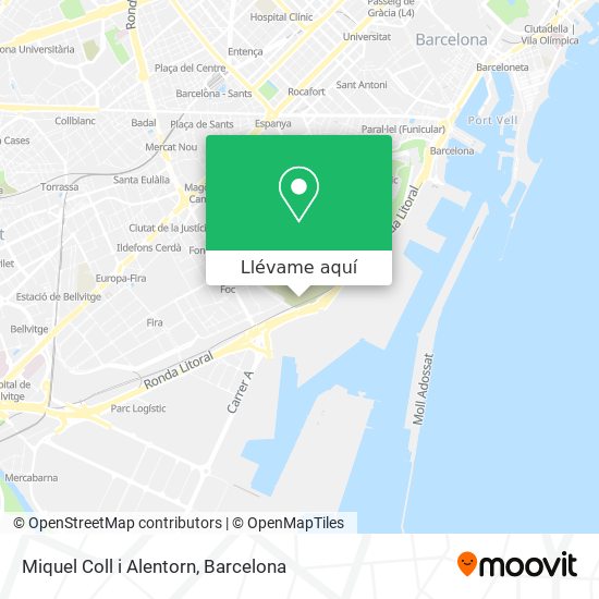 Mapa Miquel Coll i Alentorn