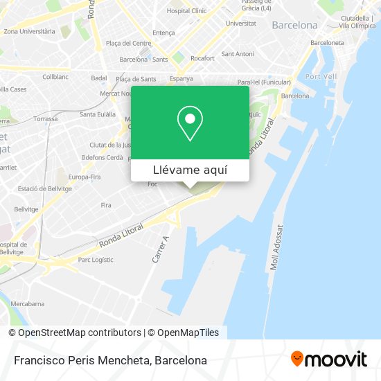 Mapa Francisco Peris Mencheta