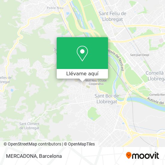 Mapa MERCADONA