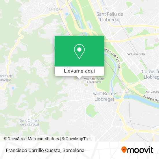 Mapa Francisco Carrillo Cuesta