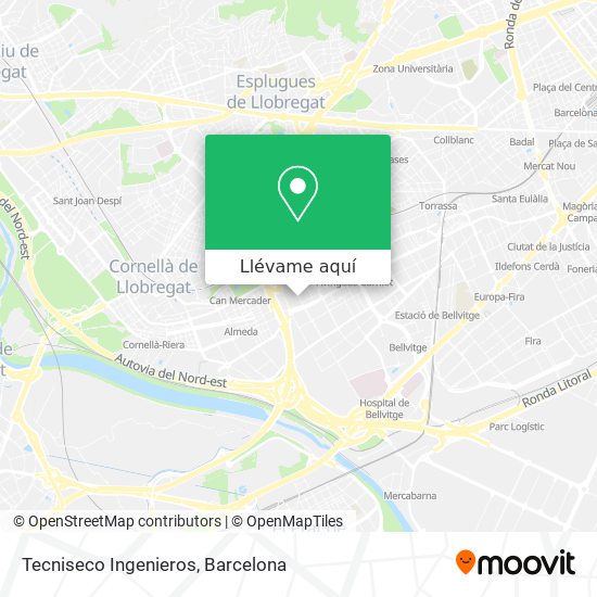 Mapa Tecniseco Ingenieros