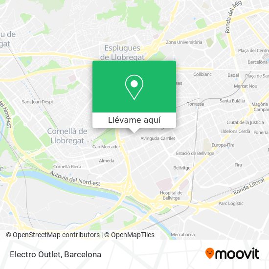 Mapa Electro Outlet