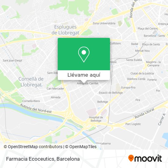 Mapa Farmacia Ecoceutics