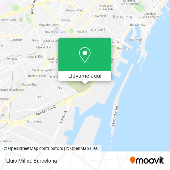 Mapa Lluís Millet