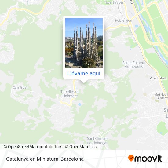 Mapa Catalunya en Miniatura