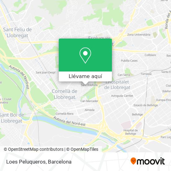 Mapa Loes Peluqueros
