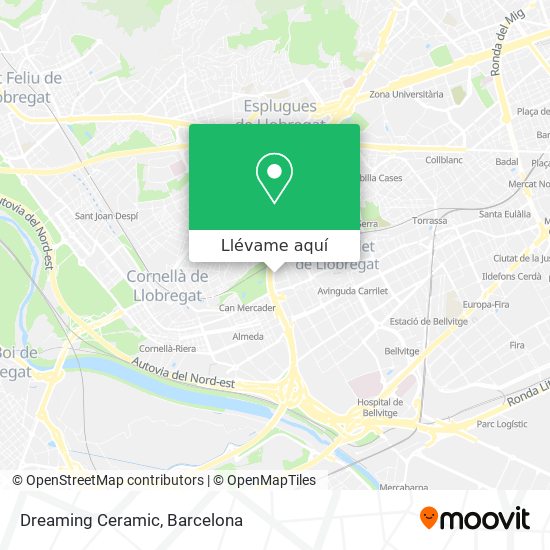 Mapa Dreaming Ceramic