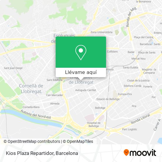 Mapa Kios Plaza Repartidor