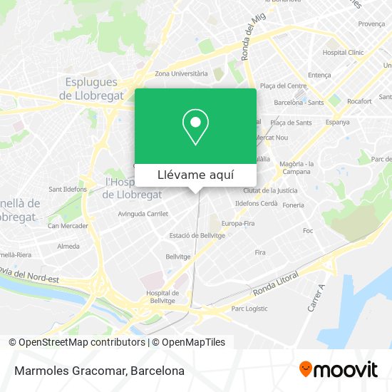 Mapa Marmoles Gracomar