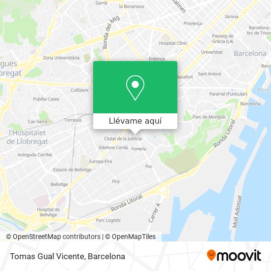 Mapa Tomas Gual Vicente