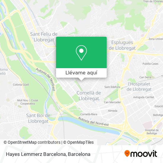 Mapa Hayes Lemmerz Barcelona